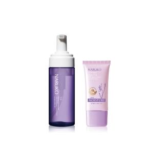 【NARUKO 牛爾】潤色防曬清潔組★水仙奇蹟修護BB防曬乳SPF50★★★★30ml+水仙DNA奇蹟修護洗卸慕絲150ml