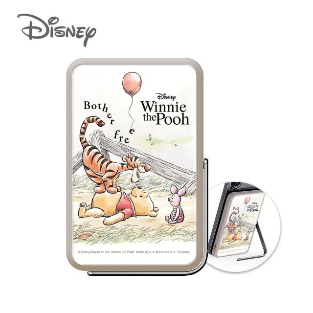 【Disney 迪士尼】5000mAh 側支架磁吸無線行動電源(Magsafe/P-169)