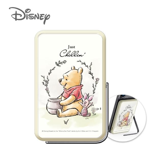 【Disney 迪士尼】5000mAh 側支架磁吸無線行動電源(Magsafe/P-169)
