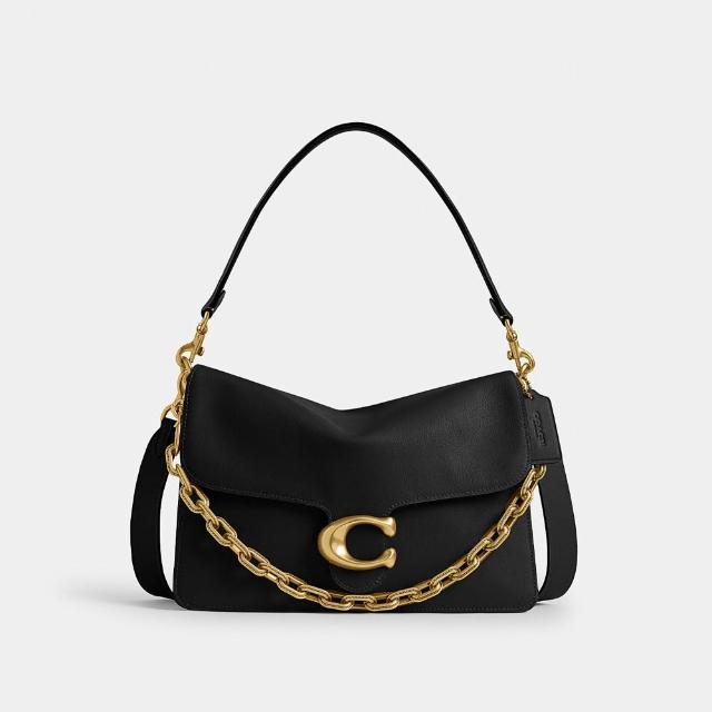 【COACH】蔻馳官方直營 CHAIN TABBY 30 鏈條單肩手袋 單肩包 肩背包-多色任選(CY920/CAF51)