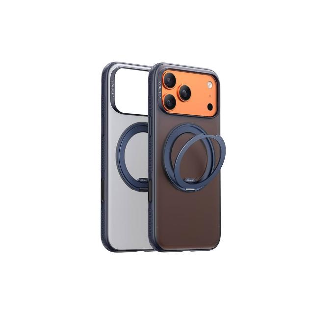 【TORRAS 圖拉斯】Ostand R Fitness MagSafe iPhone 16/17系列支架防摔手機殼(防摔再進化 相機按鍵全包覆)