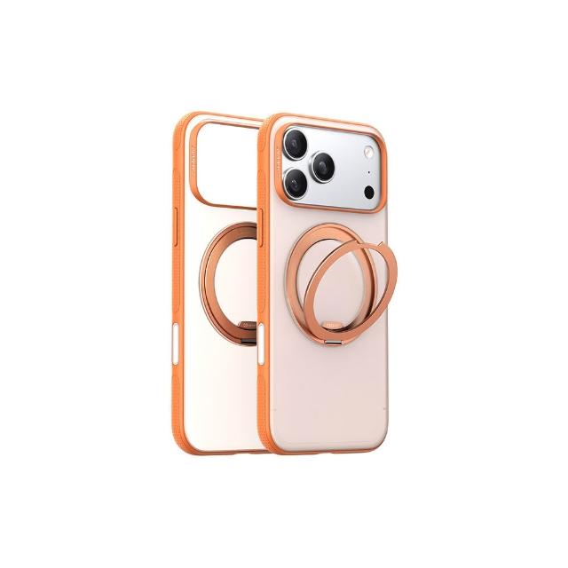 【TORRAS 圖拉斯】Ostand R Fitness MagSafe iPhone 16/17系列支架防摔手機殼(防摔再進化 相機按鍵全包覆)