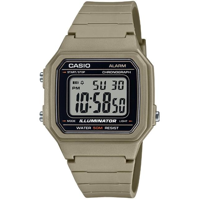 【CASIO 卡西歐】G-SHOCK 運動風格多功能電子錶-23款可選  情人節 送禮(W-219H/W-218H/W-217H系列)