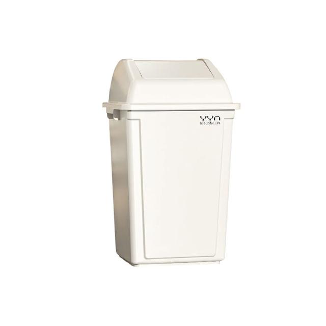 【收納部屋】加蓋 大型垃圾桶 60L(前開式回收桶 收納 前開桶 大容量 廚餘桶)