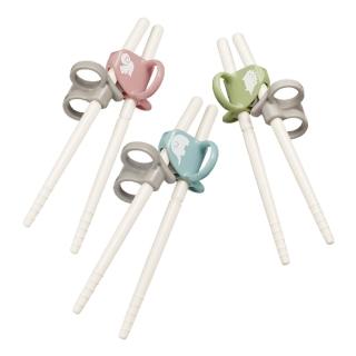 【Combi官方直營】三階段彈力學習筷(右手用 / 左手用)