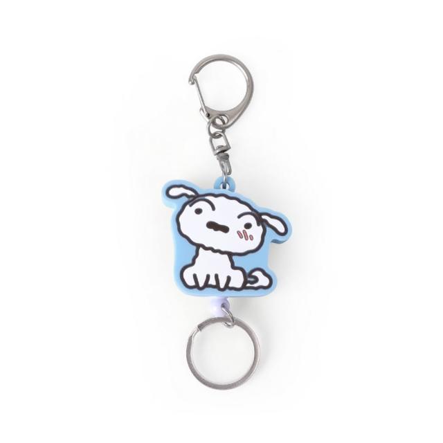 【Norns】伸縮易拉扣(史努比 蠟筆小新 小白 肥嘟嘟左衛門 Moomin 姆明 樹精 伸縮證件夾 鑰匙圈 吊飾)