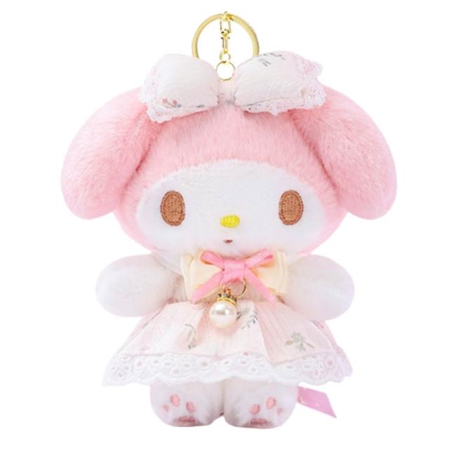 【SANRIO 三麗鷗】美樂蒂吊飾美樂蒂娃娃玩偶包包吊飾鑰匙圈閨蜜女友禮物孫女生日禮物聖誕交換禮物