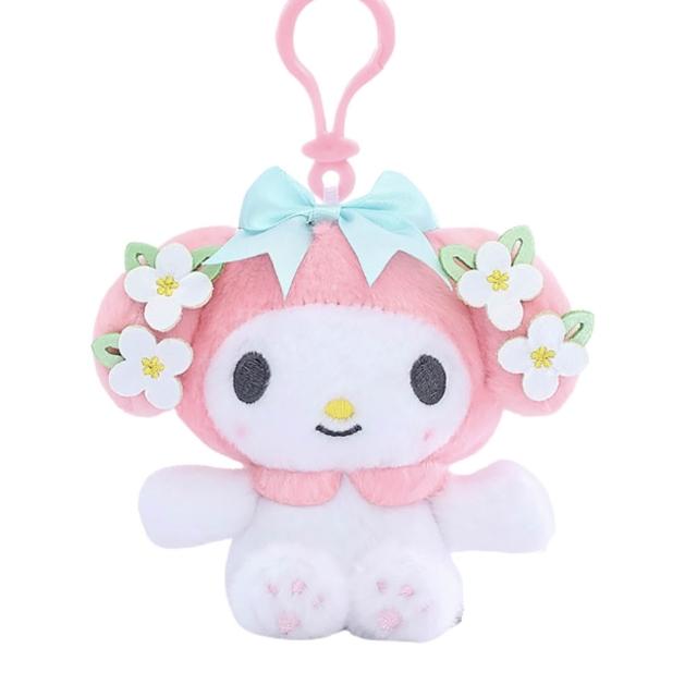 【SANRIO 三麗鷗】美樂蒂吊飾美樂蒂娃娃玩偶包包吊飾鑰匙圈閨蜜女友禮物孫女生日禮物聖誕交換禮物
