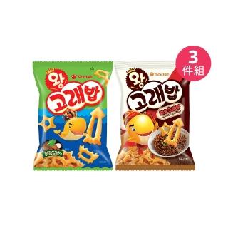 【好麗友】鯨魚王脆餅56gX3件組