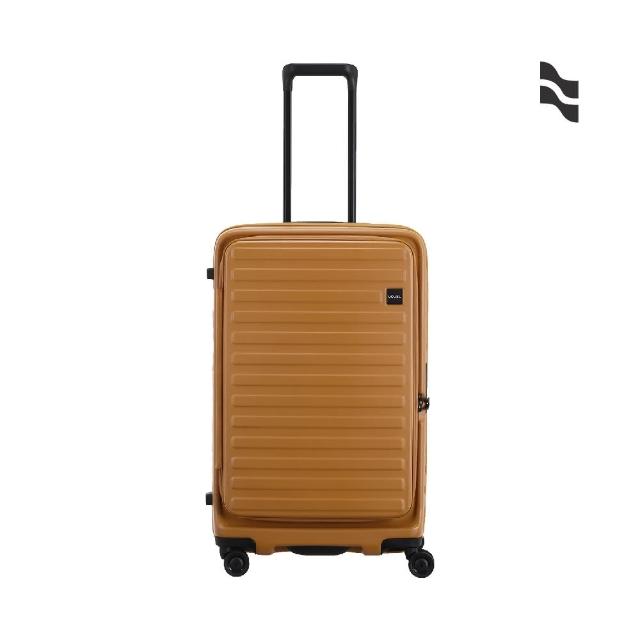 【LOJEL】CUBO FIT 28吋 前開式擴充拉鍊拉桿箱(行李箱 旅行箱 胖胖箱)