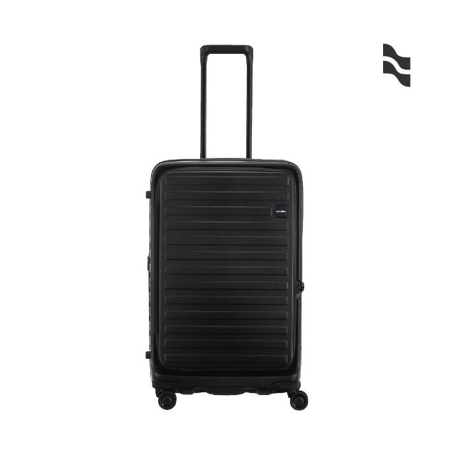 【LOJEL】CUBO FIT 28吋 前開式擴充拉鍊拉桿箱(行李箱 旅行箱 胖胖箱)