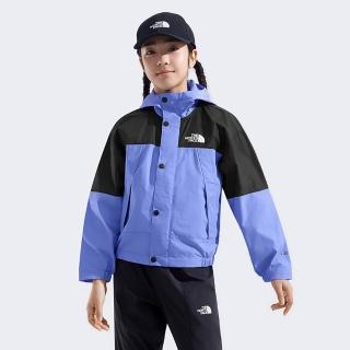 13762713 OL 【The North Face 官方旗艦】北面兒童藍色DWR防潑水防風外套|8B800YI