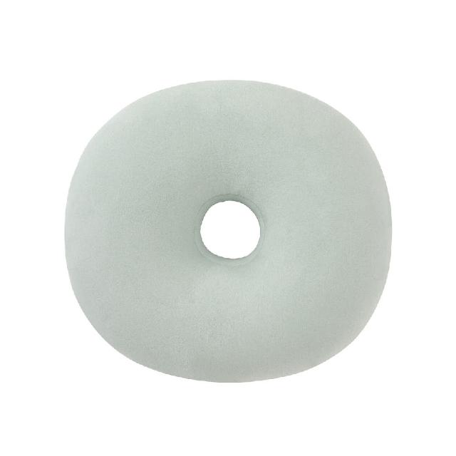 【MUJI 無印良品】甜甜圈抱枕 寬45x長45x寬度/厚度20cm(2入組)