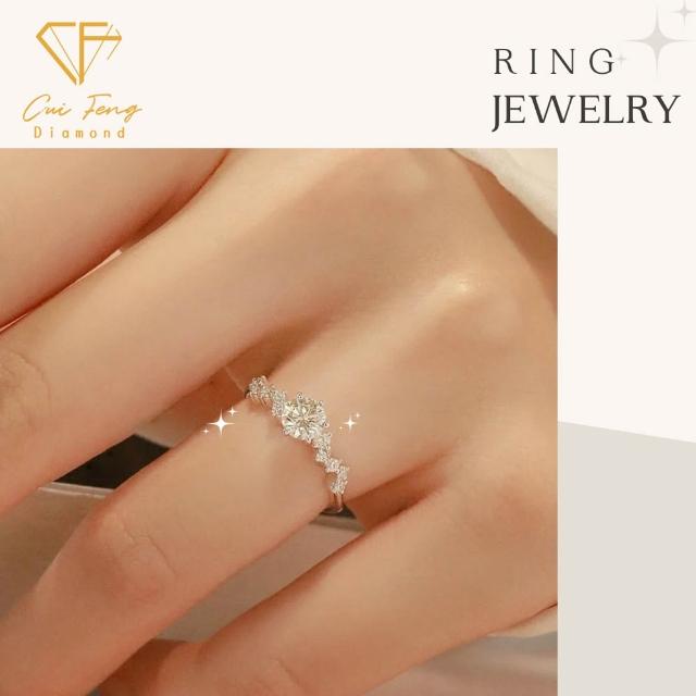 【CF Diamond】MOMO獨家12星座｜七夕情人節 (莫桑鑽 獅子座 處女座 項鍊 戒指 手鍊 耳環 生日 禮物 鑽石)