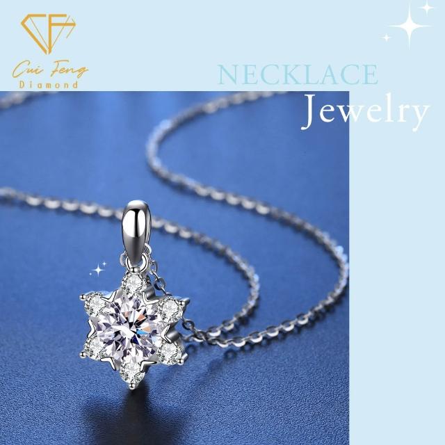 【CF Diamond】MOMO獨家12星座｜七夕情人節 (莫桑鑽 獅子座 處女座 項鍊 戒指 手鍊 耳環 生日 禮物 鑽石)