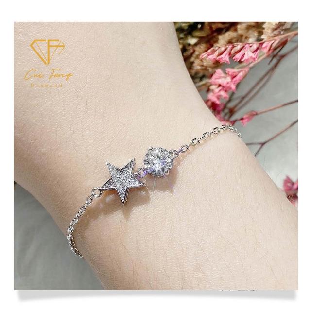 【CF Diamond】MOMO獨家12星座｜七夕情人節 (莫桑鑽 獅子座 處女座 項鍊 戒指 手鍊 耳環 生日 禮物 鑽石)