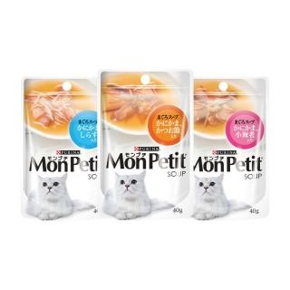 【MonPetit 貓倍麗】極品湯包 40gx24包(貓副食 貓餐包 貓濕糧)