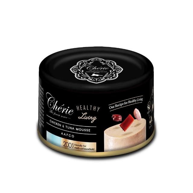 【Cherie 法麗】全照護主食罐165g 12入/箱(貓主食罐 貓罐頭 成貓 全齡貓 熟齡貓 幼貓 慕斯口感)