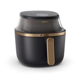 【Philips 飛利浦】抽UX20戰鬥陀螺_星視界透視海星氣炸鍋4.2L_NA322/00