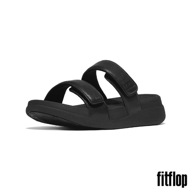 【FitFlop】F-MODE GO 可調式雙帶 / LULU 亮片後帶厚底 / IQUSHION 可調式扣環金屬皮革涼鞋-女(9款)