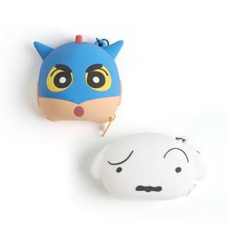 【Norns】矽膠迷你收納包(蠟筆小新 小白 史努比 歐拉夫 耳機包 小物收納包 零錢包 SNOOPY 