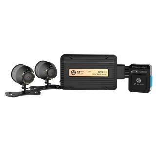 【HP 惠普】M700 PRO 前後雙鏡高畫質數位機車行車記錄器(贈64G+鏡頭車架)