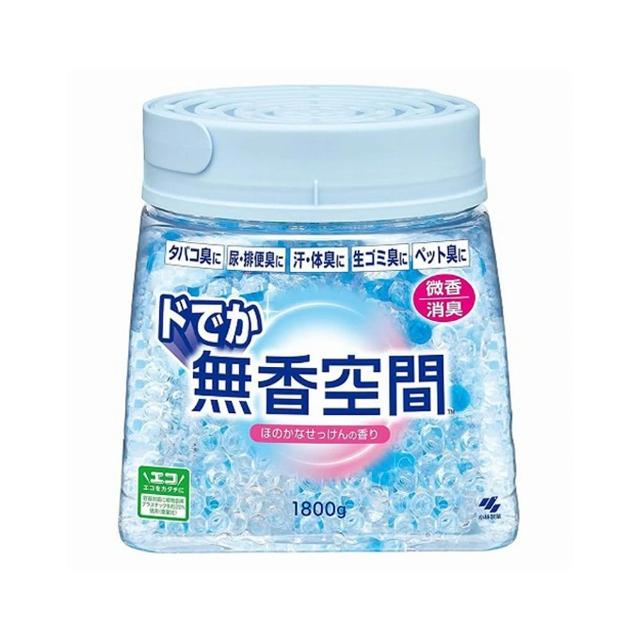 【小林製藥】日本 大容量無香空間除臭劑 1800g(平輸商品)
