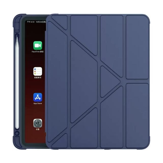 【OMG】iPad 第11代 11吋 A16 2025版 變形金剛智能休眠喚醒平板皮套 ipad11多折帶筆槽平板保護套