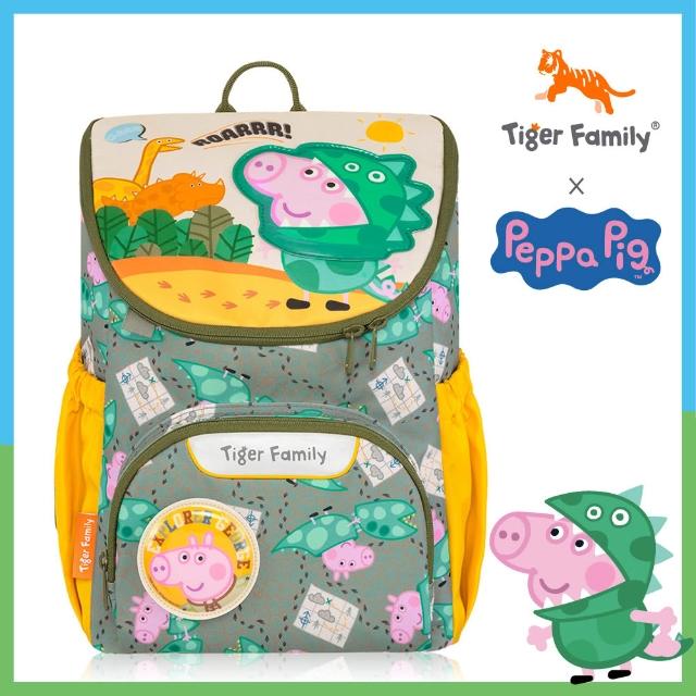 【Tiger Family】童趣幼兒園書包-三麗鷗 佩佩豬聯名款(幼稚園適用-可裝A4)