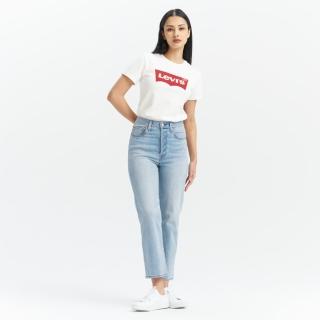 【LEVIS】Levi”s☆RibcageStraightAnkle女款超高腰直筒PerformanceCool涼感牛仔褲 熱賣單品 72693-0262