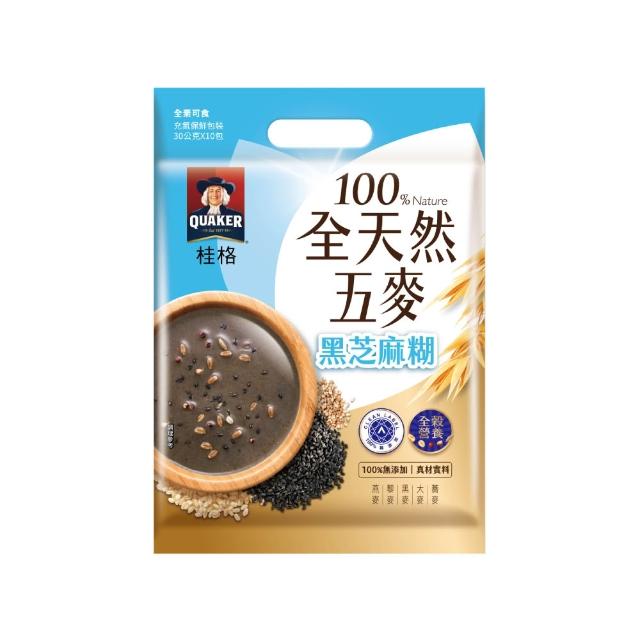 【QUAKER 桂格】全天然五麥x15袋/箱出(口味任選)