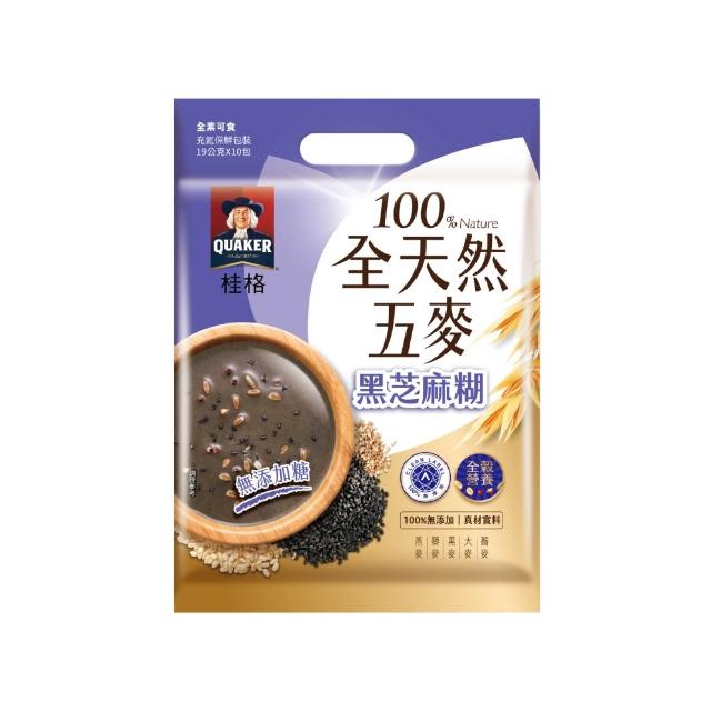 【QUAKER 桂格】全天然五麥x15袋/箱出(口味任選)