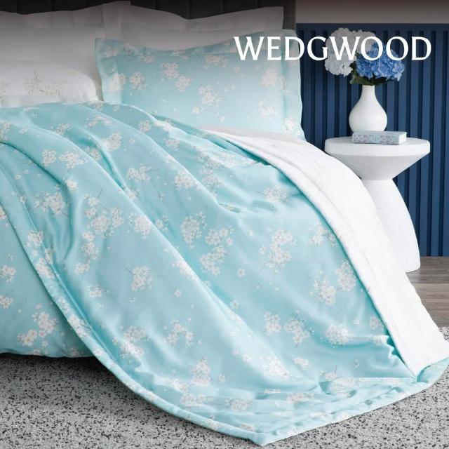 【WEDGWOOD】買一送一｜冰感天絲雙人涼被 100%萊賽爾天絲 300織(印花素面任選/英國皇室認證/涼感)