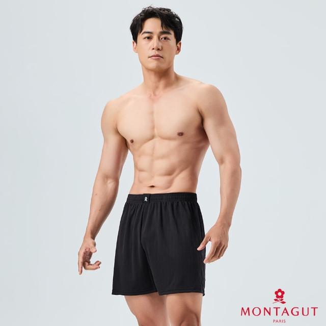 【MONTAGUT 夢特嬌】6件組金典速乾透氣寬版平口褲