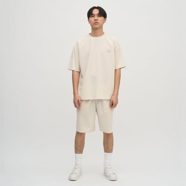 【plain-me】OOPLM 短袖 涼感 上+下 短褲 睡衣 休閒套裝_OPM3910-251