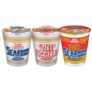 【NISSIN 日清】合味道原味系列杯麵 口味任選(海鮮味/鮮蝦味/香辣海鮮味 70g-71g)