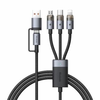 【Mcdodo】100W 二分三 Type-C/USB to Type-C/Lightning/MicroUSB 120cm快充充電線(CA-726/麥多多)