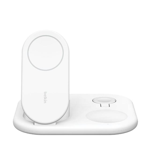 【BELKIN】BoostCharge Qi2 3合1 可折疊磁吸充電板 15W(WIZ029)