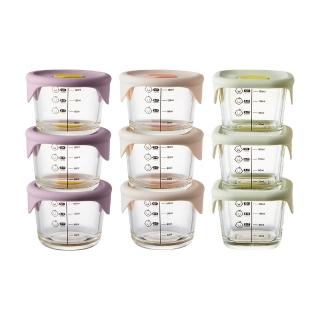 【LocknLock 樂扣樂扣】超值六入組 官方直營 寶寶副食品耐熱玻璃調理盒 230ml(玻璃保鮮盒/副食品)