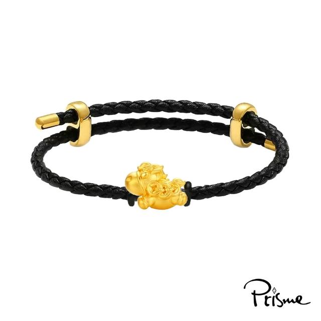 【Prisme】黃金墜手鍊 父親節送禮 純金999串飾手環 多款 (約重0.08錢±0.03) 贈禮盒