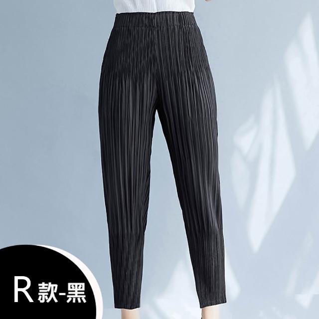 【K.W.】MOMO限定當日最低價三宅風格造型剪裁上衣/外套/褲/裙(壓褶 中大尺碼 修身 輕薄 小香風 多款可選)