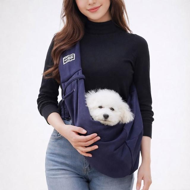【Petvibe】寵物寬肩帶外出斜背包(狗狗背包/貓咪背包/貓咪外出包/寵物包/寵物斜背包/狗外出包)