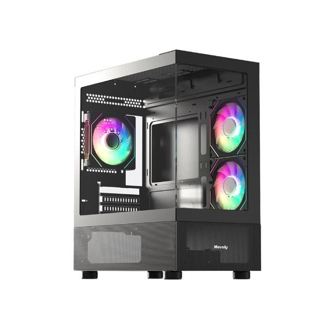 【華碩平台】U5十核GeForce RTX 3050{赤腹鷹J37C}電競電腦(U5 225F/B860/16G D5/1TB)