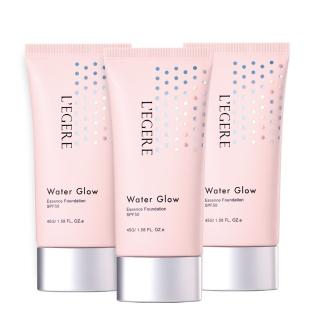 【LEGERE 蘭吉兒】玩鎂光 輕裸保濕粉凝霜SPF50 45g(3入組)
