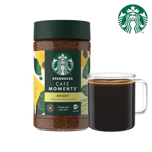 【STARBUCKS 星巴克】CAFE MOMENTS 星時刻特選咖啡-明亮/輕柔(口味任選；65g/罐)