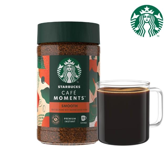 【STARBUCKS 星巴克】CAFE MOMENTS 星時刻特選咖啡-明亮/輕柔(口味任選；65g/罐)