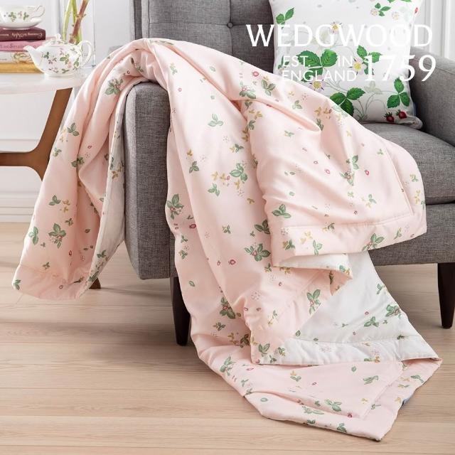 【WEDGWOOD】買一送一｜經典印花蠶絲 單人涼被150x195cm (百貨款｜天絲/長纖棉任選合購組)