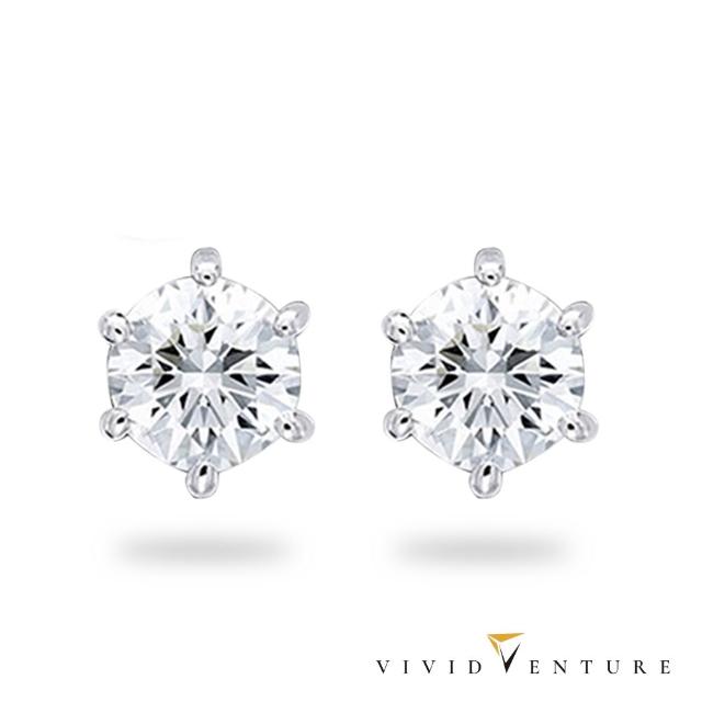 【Vividventure 亞帝芬奇】14K 36分 天然鑽石 真鑽 線戒 戒指 排戒 耳環 任選 星光閃耀