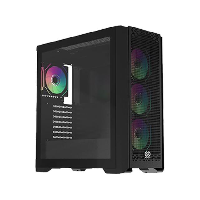 【微星平台】R7 八核 RTX 5060Ti {黑色行動}WIFI電競機(R7-7700/B650/16G D5/1TB)