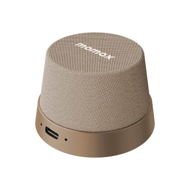 【Momax】1-Vibe Go 迷你磁吸支架無線音箱(可攜式喇叭/無線藍牙音箱/藍牙喇叭)